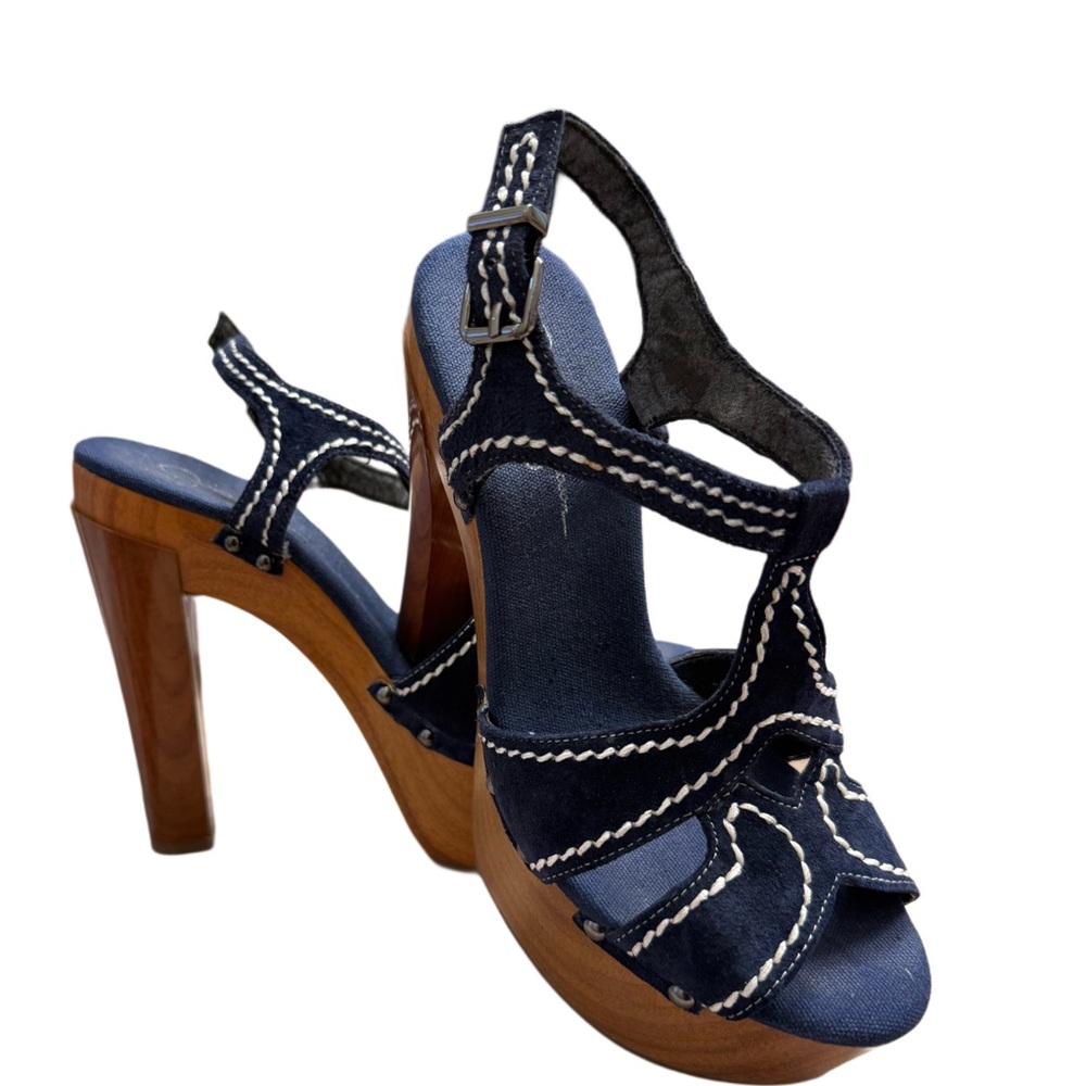 JESSICA SIMPSON DENIM DARLEENA PLATFORM SANDAL
